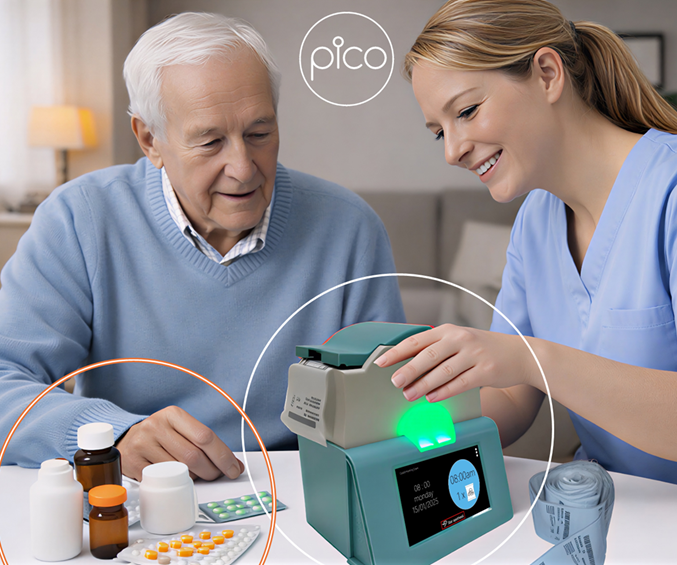Pico medicijndispenser van PicoCare